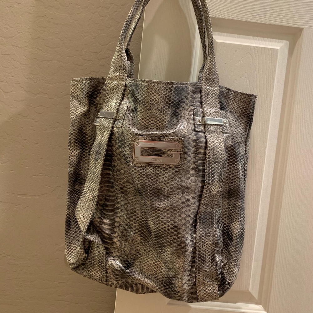 Guess Snakeskin Purse